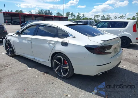 2018 Honda Accord Sport из США, поврежденный, VIN 1HGCV1F39JA234043
